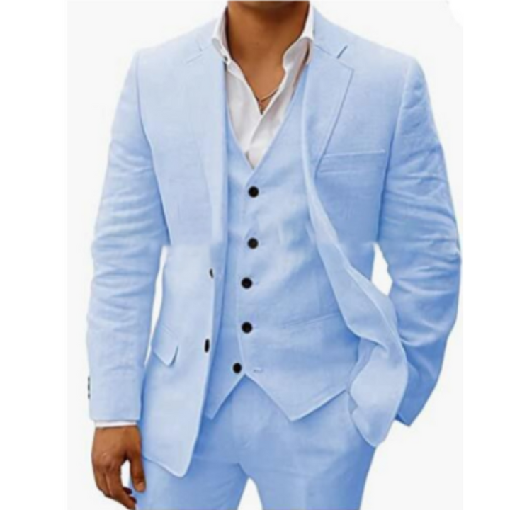 Men's Stylish Summer Suit | Three-Piece