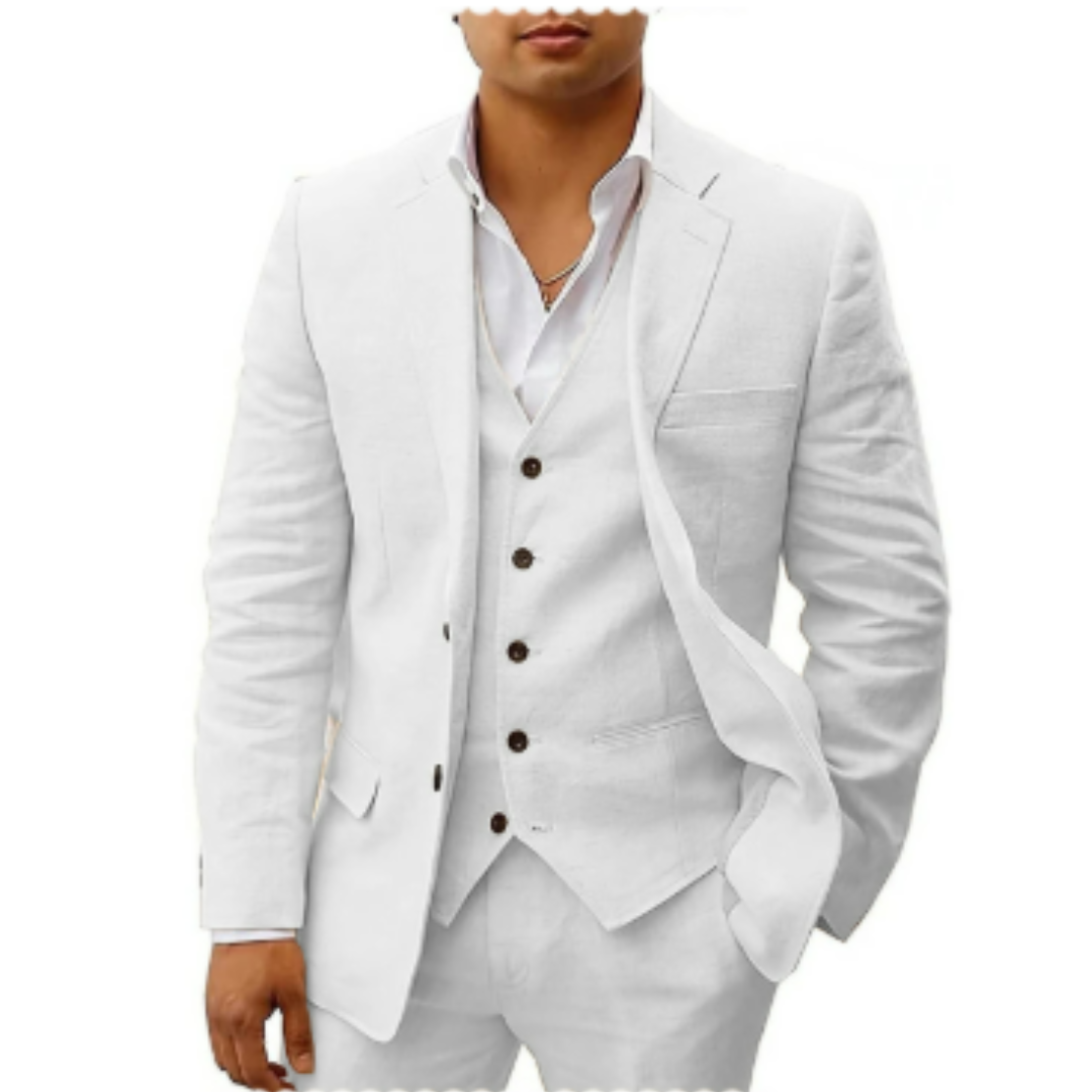 Men's Stylish Summer Suit | Three-Piece