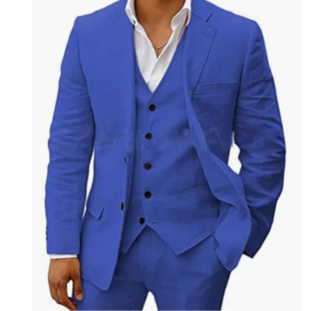 Men's Stylish Summer Suit | Three-Piece