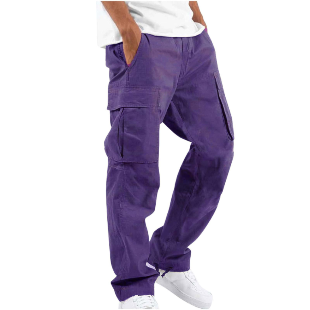 Men's Casual Wide Leg Cargo Pants | Versatile