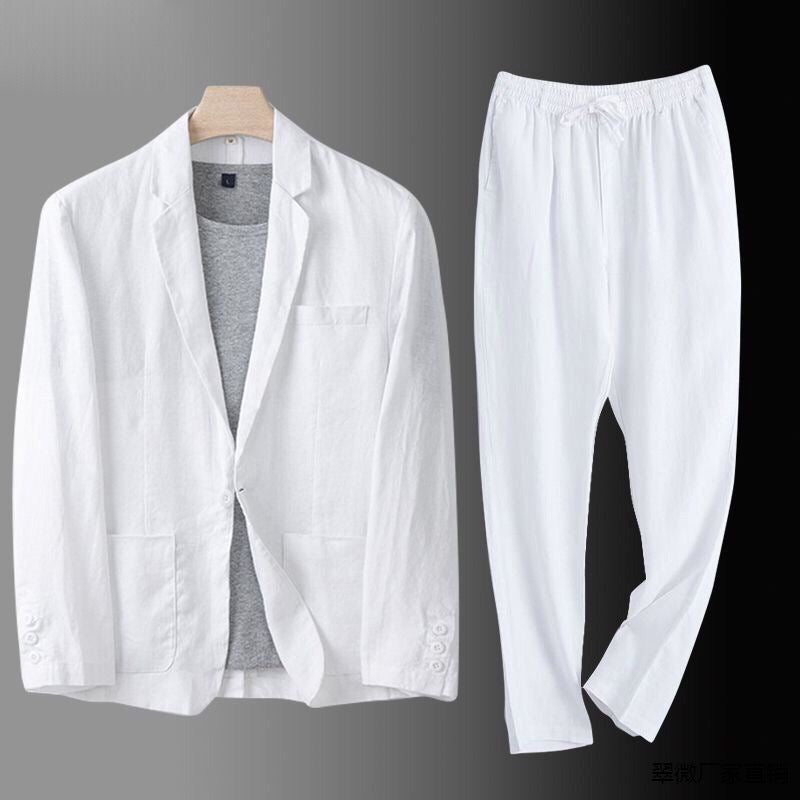 Classic Men's Wedding Suit, Light Fabric
