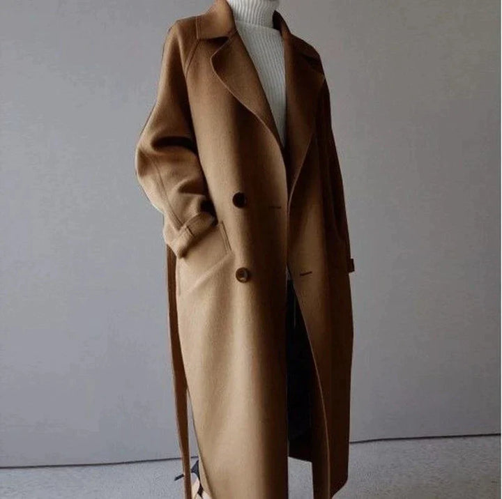 ACELYA - Long Wool Coat Cairns Closet