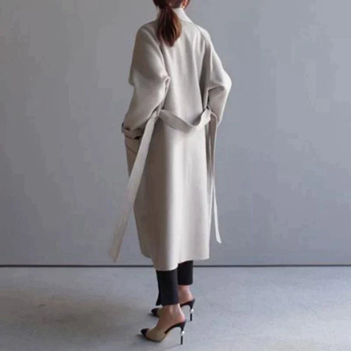 Arcelia™ - Long Wool Trenchcoat