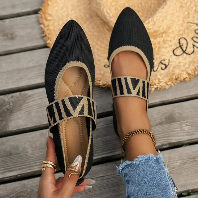 Women’s Stylish Closed Toe Flats | Casual
