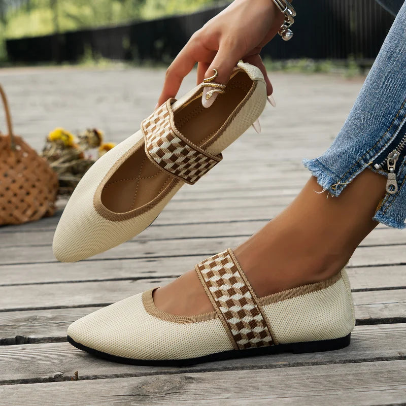 Women’s Stylish Closed Toe Flats | Casual
