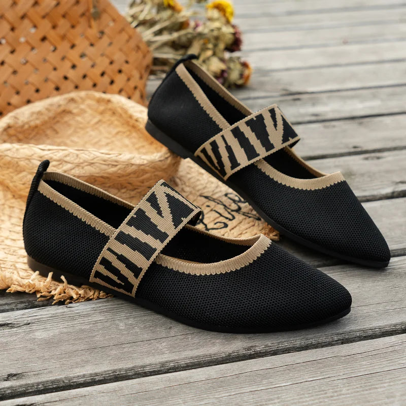Women’s Stylish Closed Toe Flats | Casual