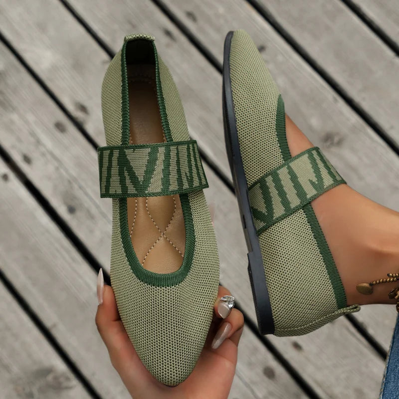 Women’s Stylish Closed Toe Flats | Casual