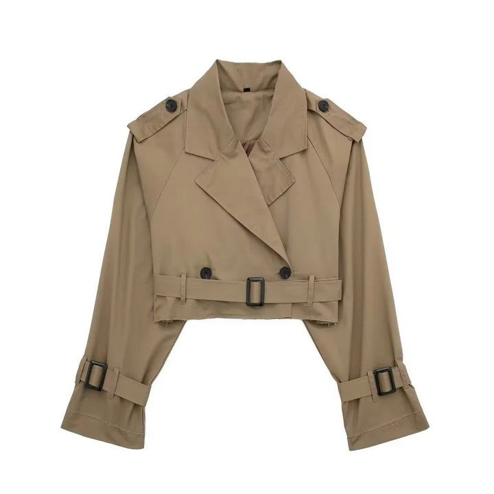 Women’s Stylish Short Trench Coat | Transitional