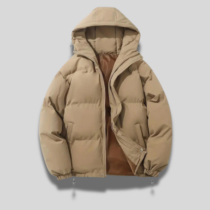 Women’s Warm Hooded Coat | Winter-Ready