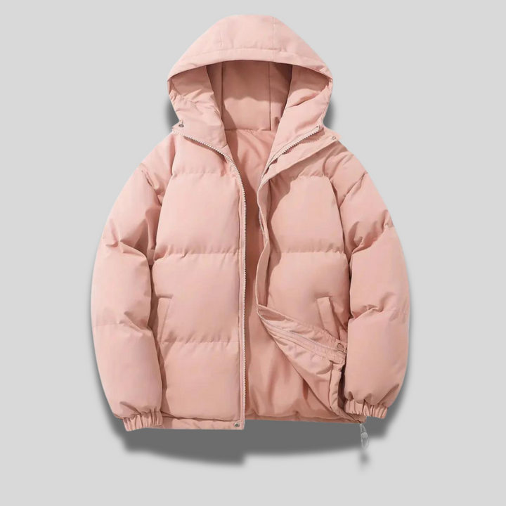Women’s Warm Hooded Coat | Winter-Ready