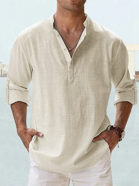 RUBEN | CASUAL LINEN SHIRT Cairns Closet