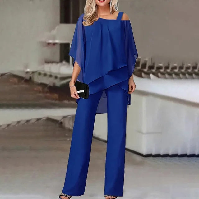 Jette™ - Casual Off-Shoulder Set