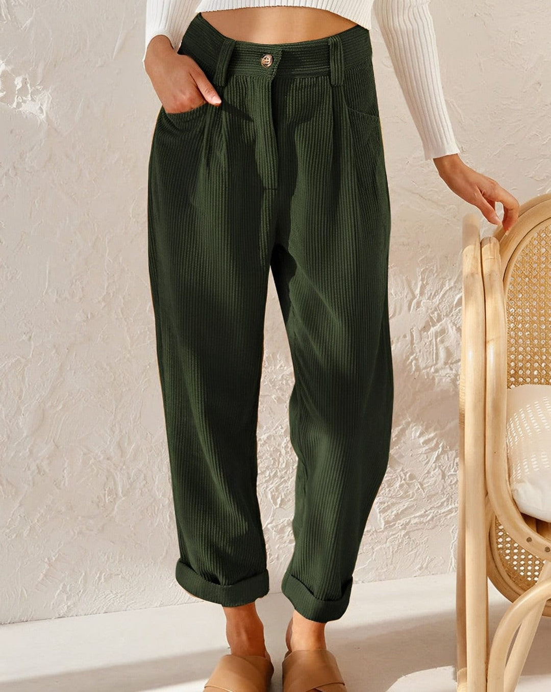 Phoebe Corduroy Pants Cairns Closet