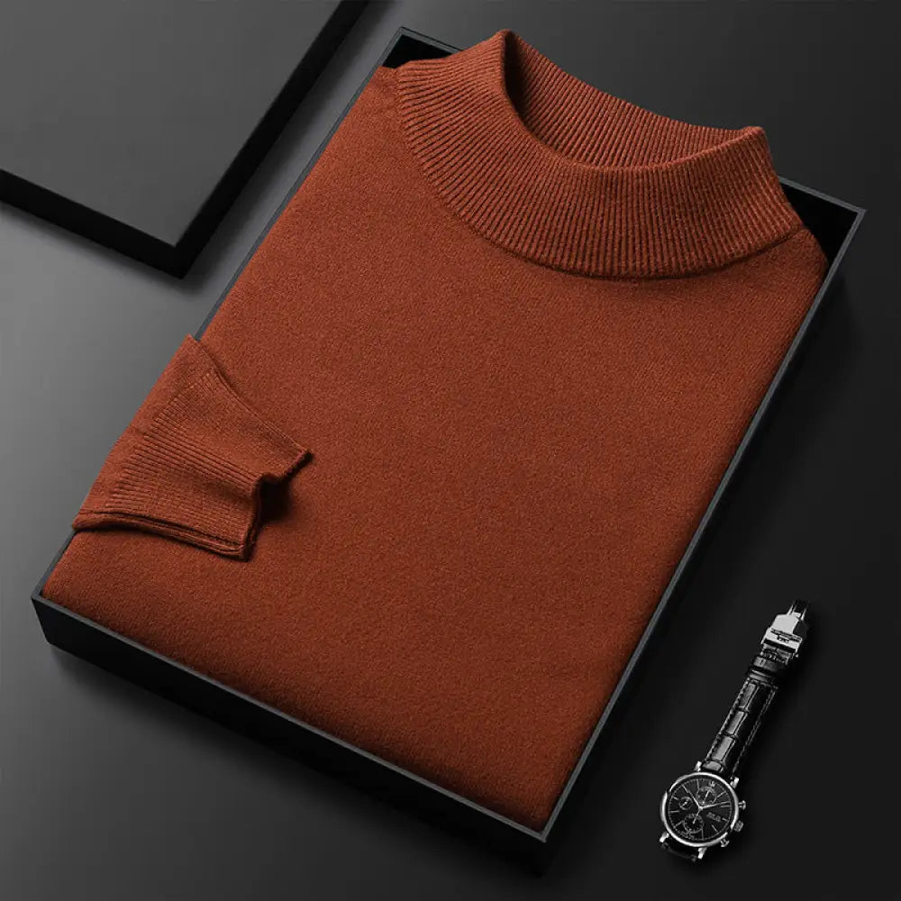 Allan™ - Mid-Height Turtleneck Sweater