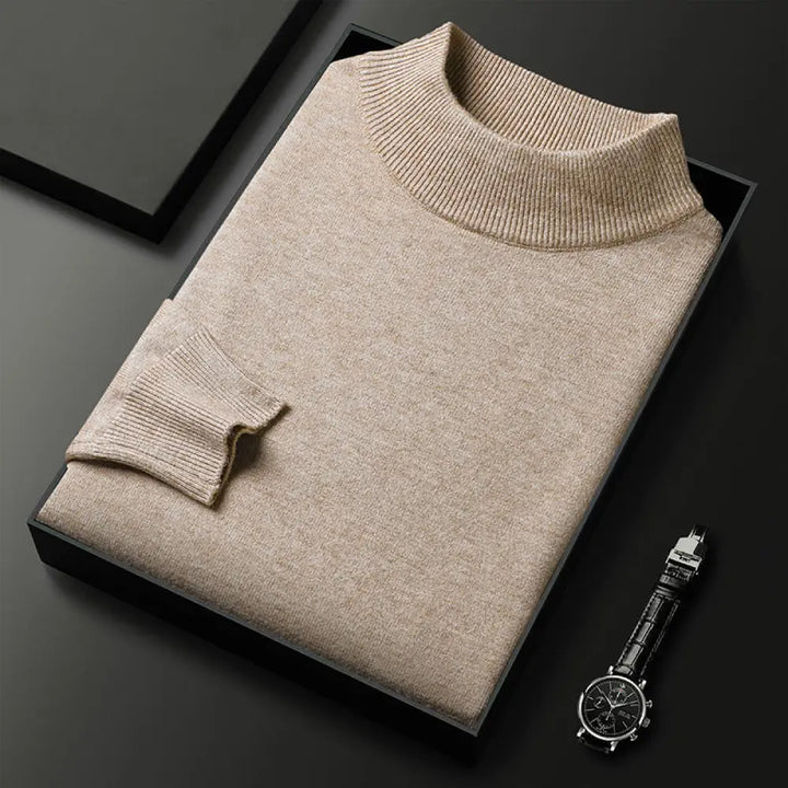 Allan™ - Mid-Height Turtleneck Sweater