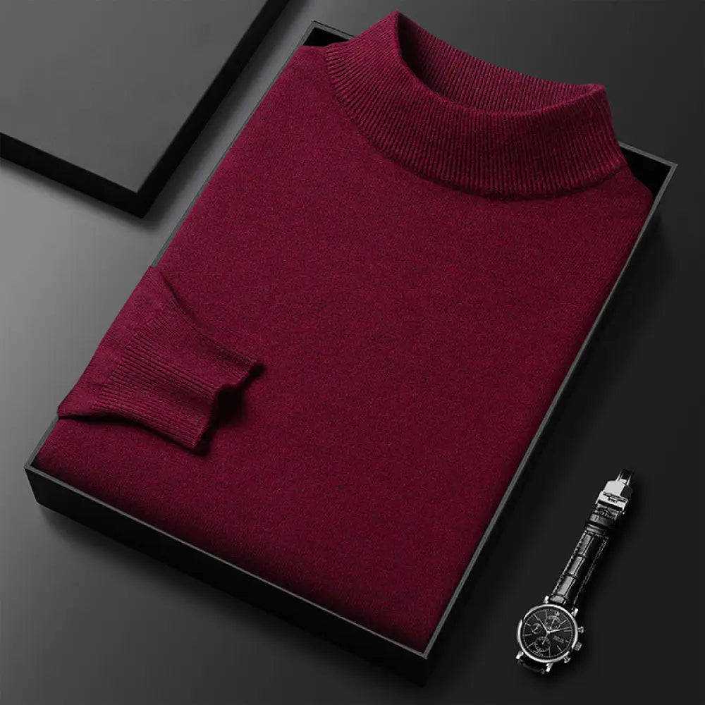 Allan™ - Mid-Height Turtleneck Sweater