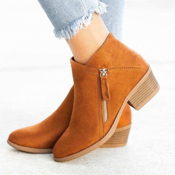 Michelle™ - Fashionable Suede Boots