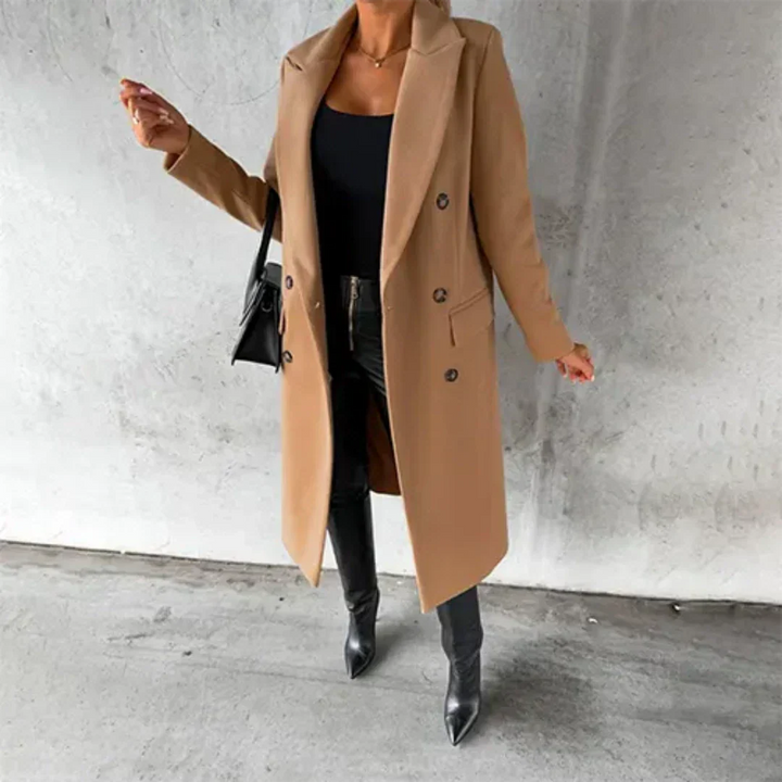 Manteau Long Trench Chaud pour Femme | Hiver
