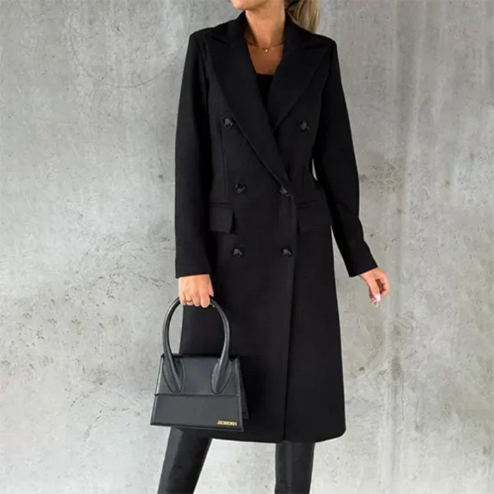 Manteau Long Trench Chaud pour Femme | Hiver
