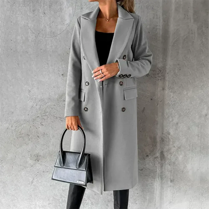 Manteau Long Trench Chaud pour Femme | Hiver