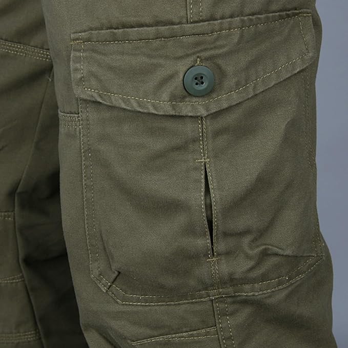 Men’s Stylish Straight Cut Cargo Pants | Versatile