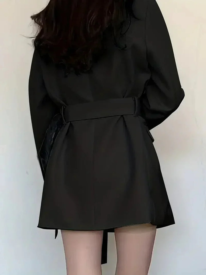 Chic Tailored Blazer Coat, Stylish