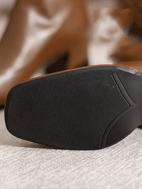 Bottines classiques à fermeture éclair pour femmes | Design élégant