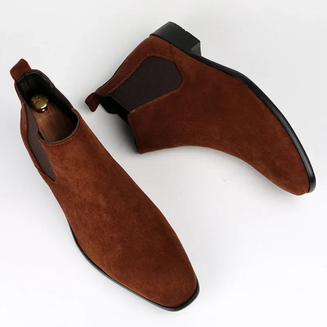 Men's Classic Slip-On Boots | Pointed Toe