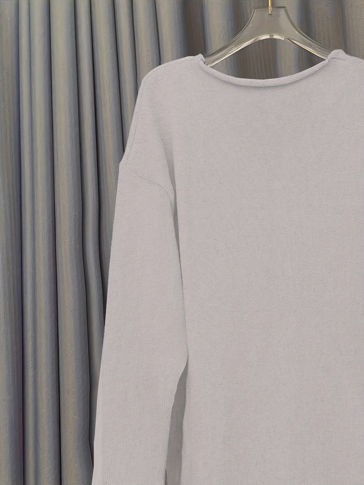 Women’s Casual V-Neck Sweater | Plus Size