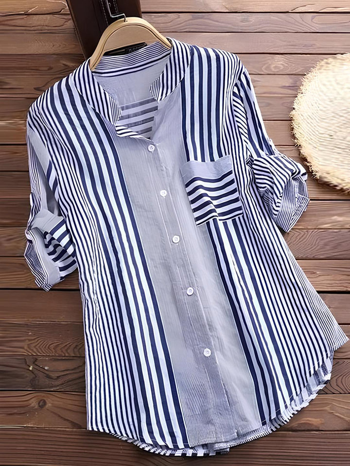 Demie™ Striped Shirt Cairns Closet