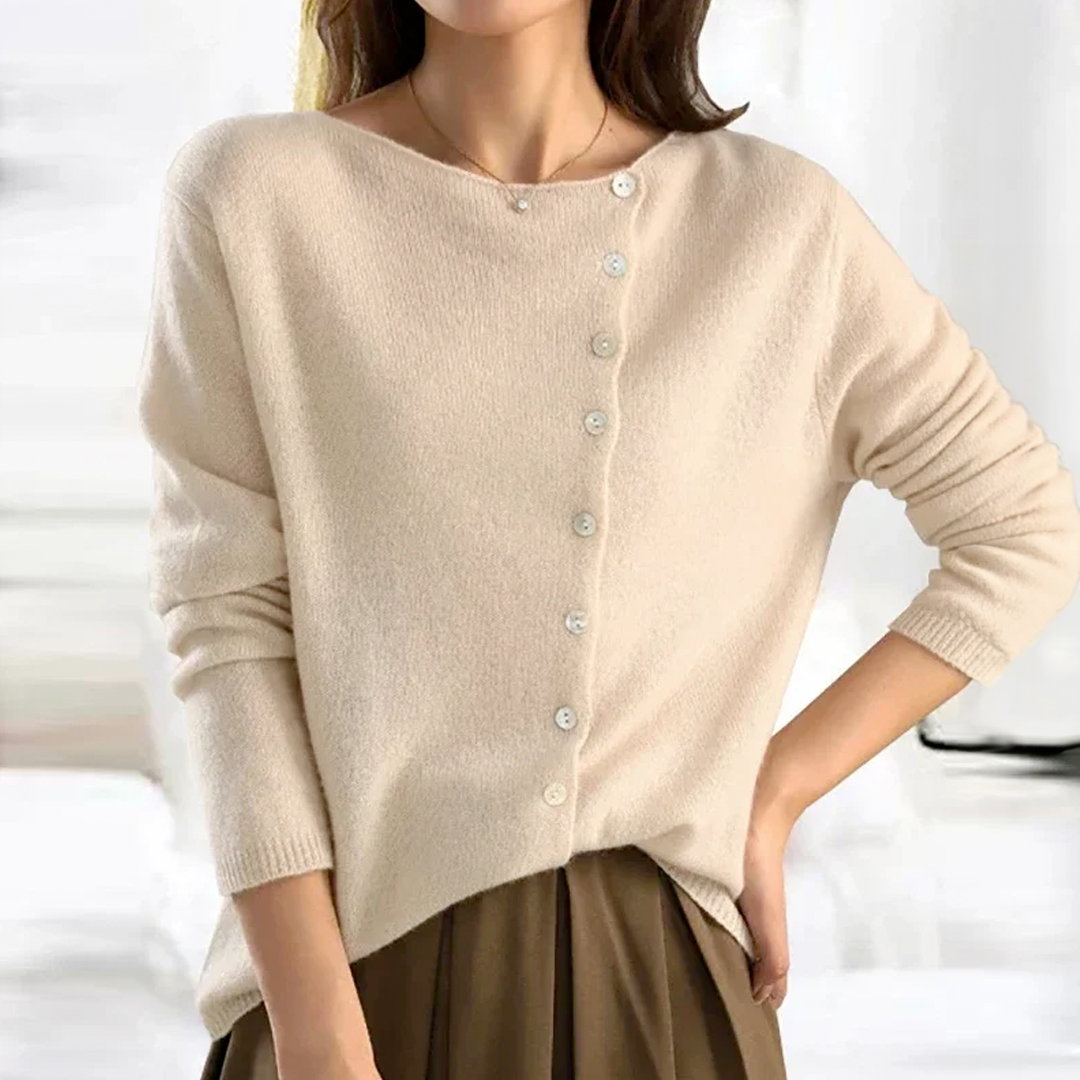 Josephine™ - Buttoned-Up Sweater