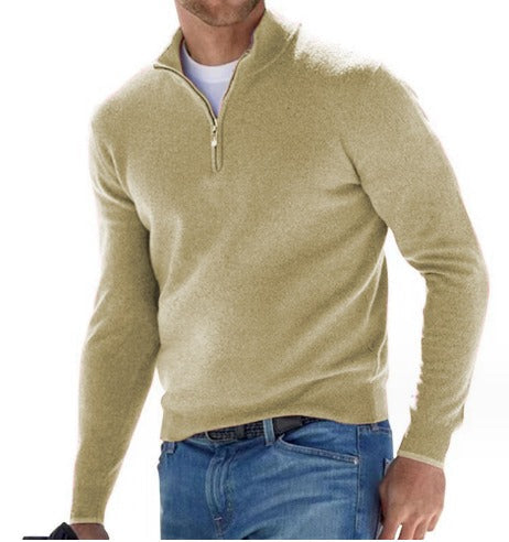 Men’s Warm Half-Zip Pullover | Cozy