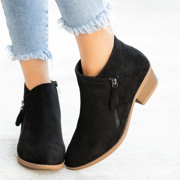 Michelle™ - Fashionable Suede Boots