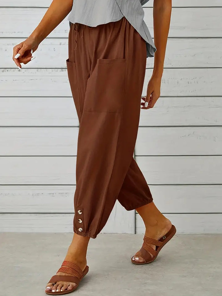 Shorts décontractés à cordon de serrage pour femmes | Été