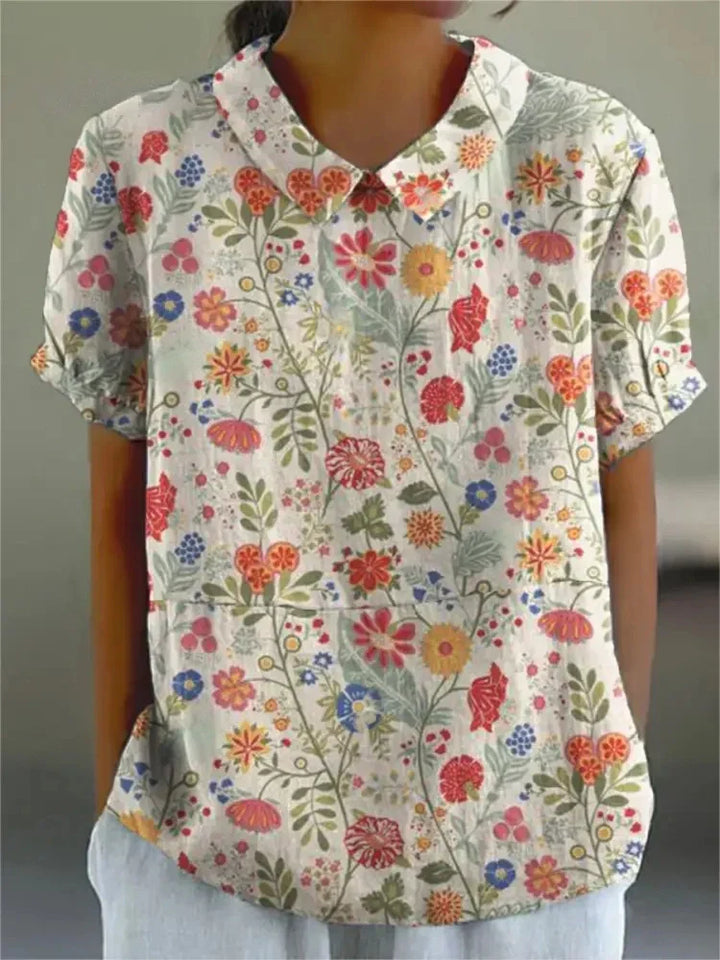 Flora™ -  Casual Floral Blouse