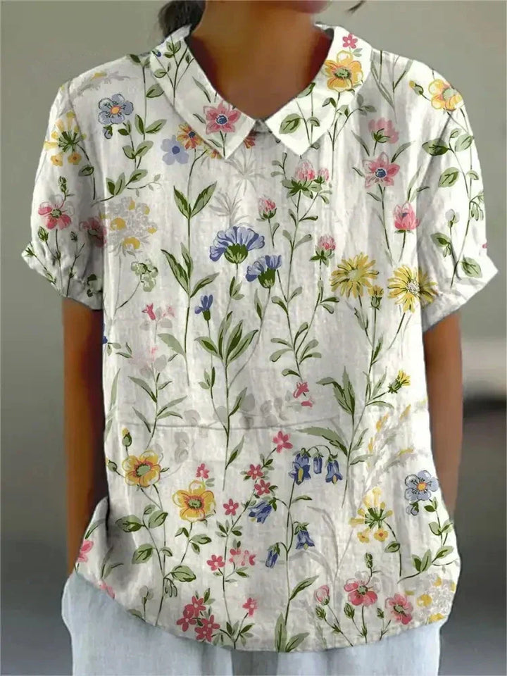 Flora™ -  Casual Floral Blouse