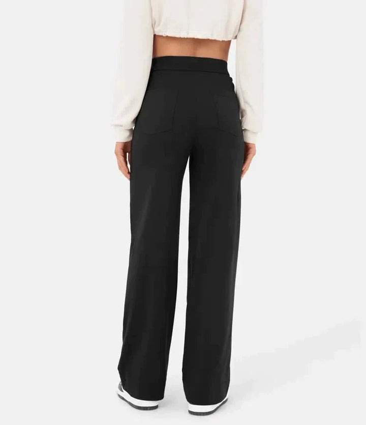 Ariel High-Waisted Elastic Leisure Pants Cairns Closet