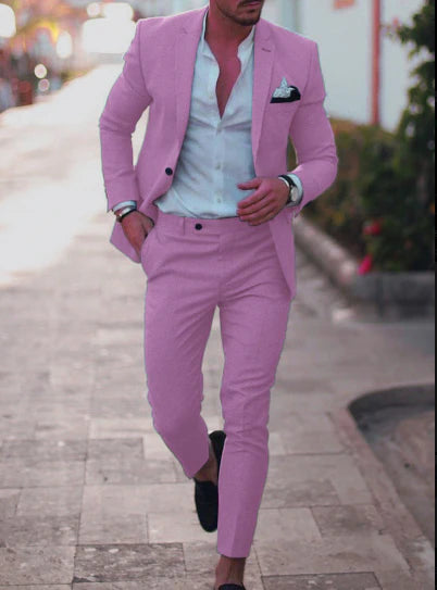 Men's Stylish Summer Suit | Blazer and Trousers