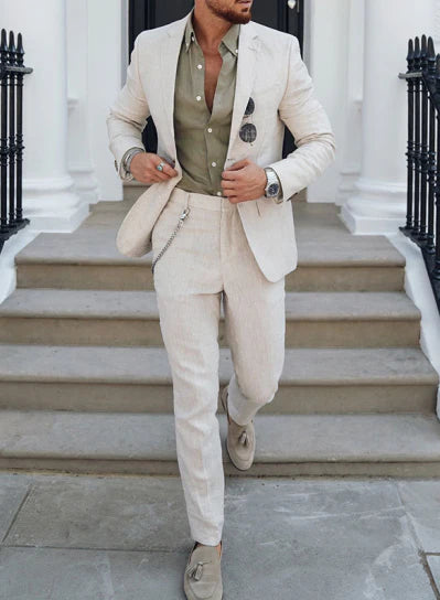 Men's Stylish Summer Suit | Blazer and Trousers