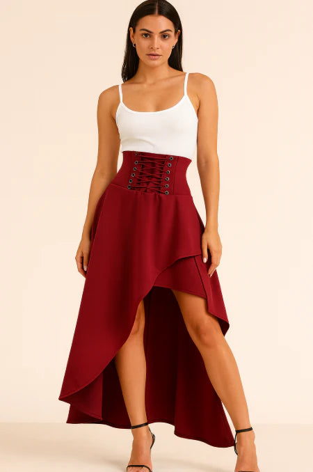 Chic Women's Long Skirt, Flowy