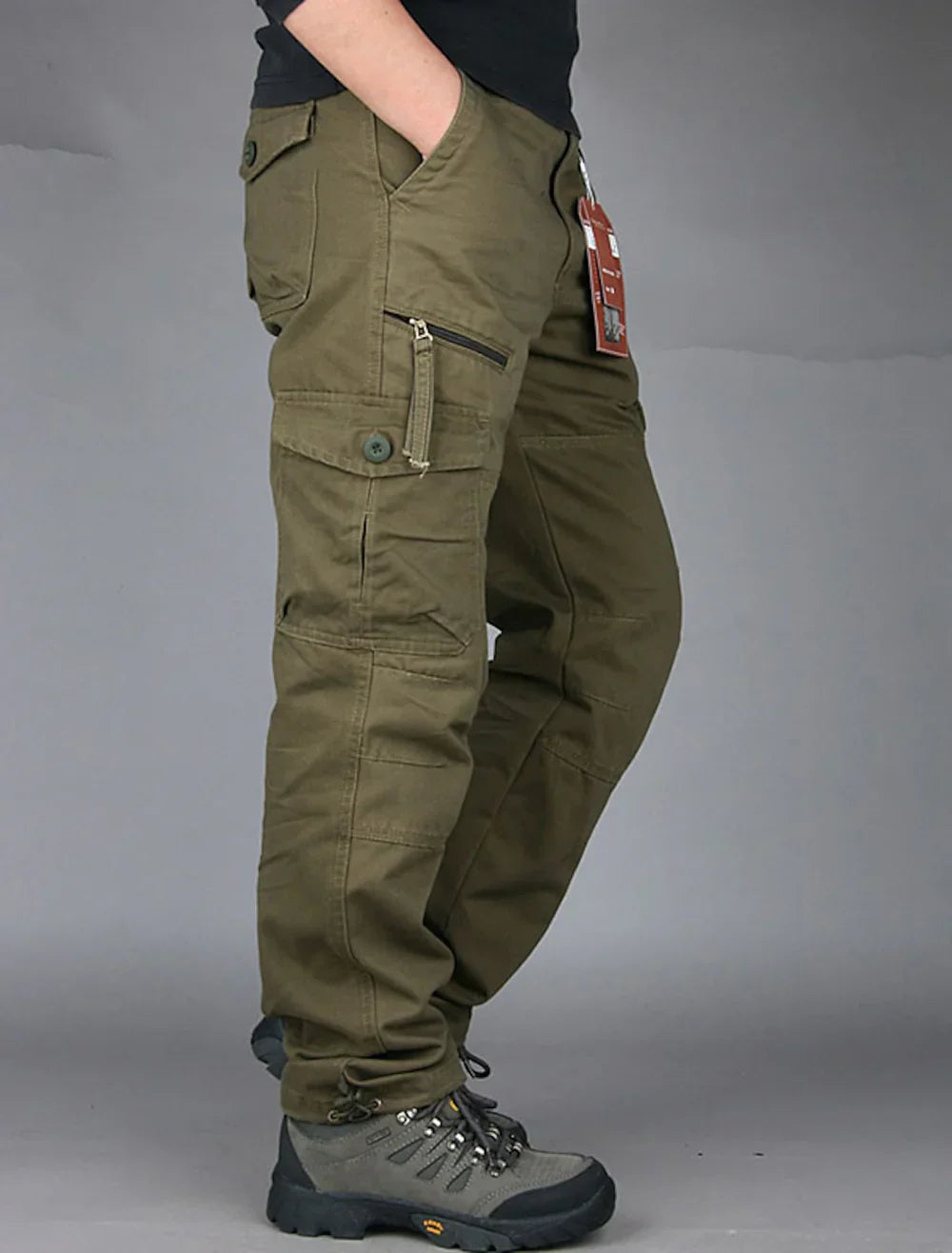 Men’s Stylish Straight Cut Cargo Pants | Versatile
