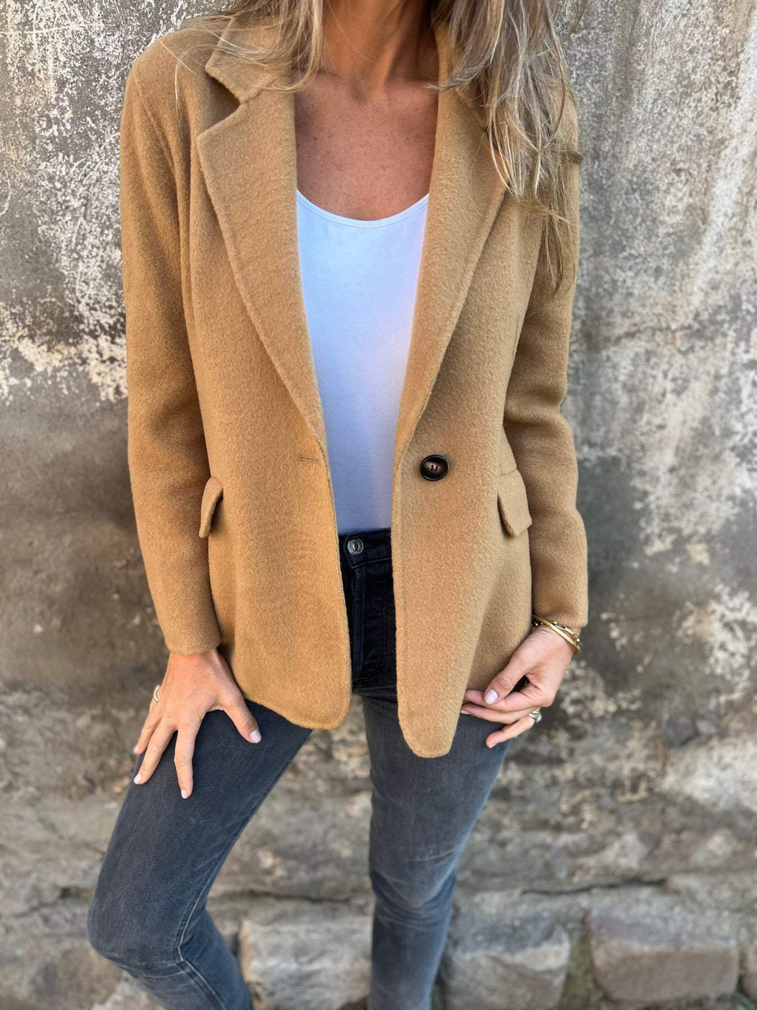 Chic Women’s Wool Coat | Stylish