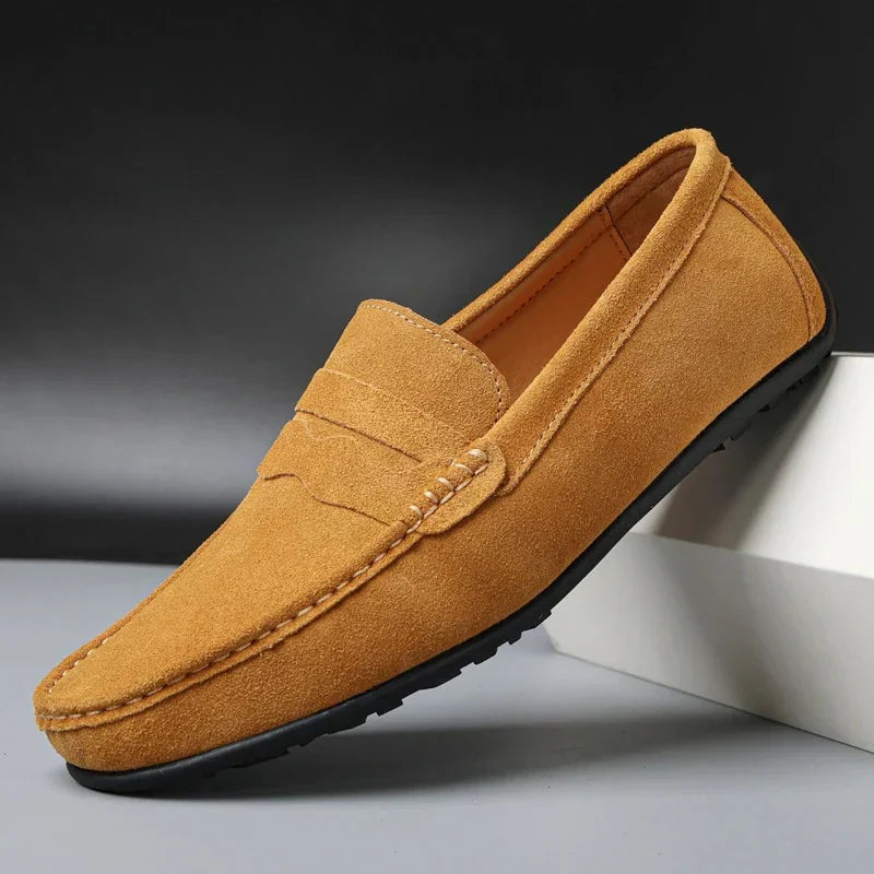 Mocassins Mason en daim