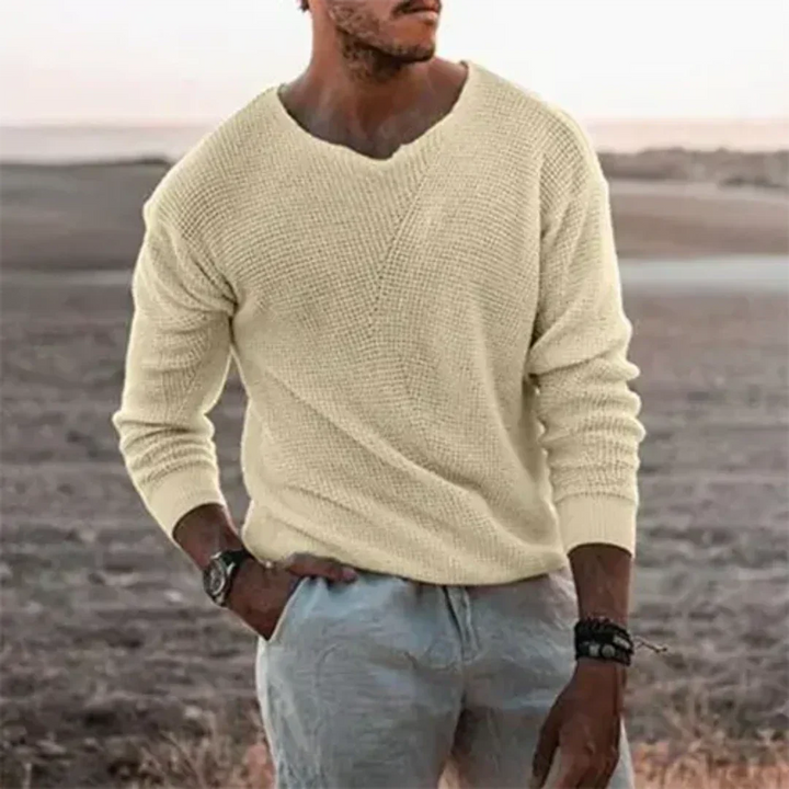Men's Casual Knit Sweater | Warm and Soft