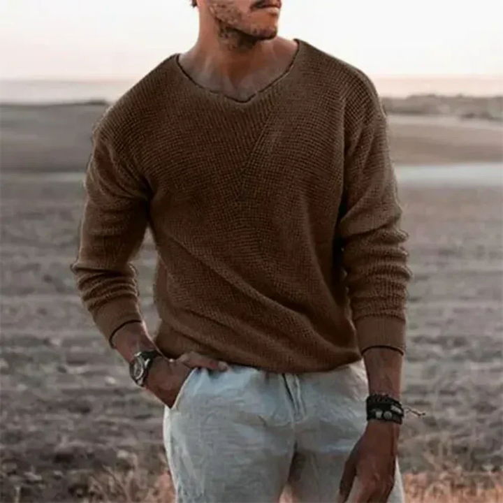 Men's Casual Knit Sweater | Warm and Soft