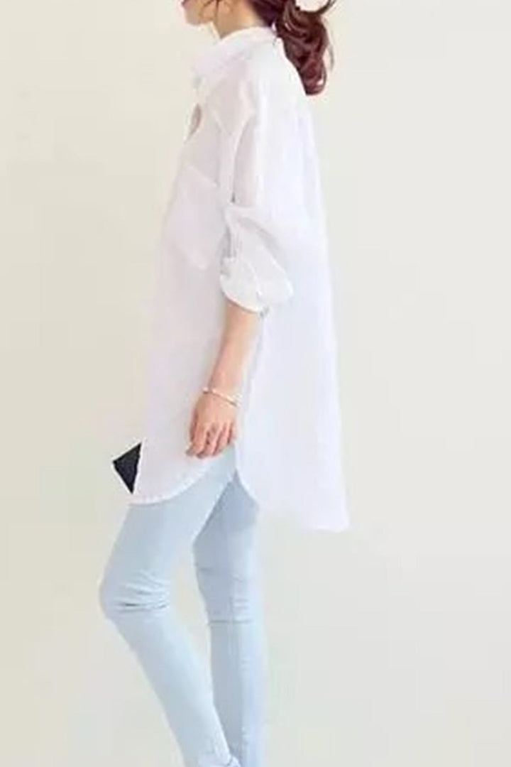 Oversized Linen Shirt Cairns Closet