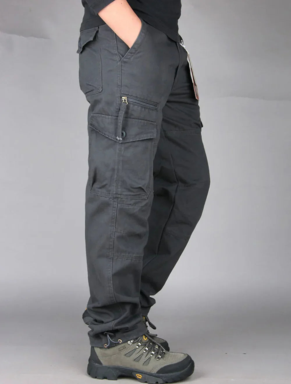 Men’s Stylish Straight Cut Cargo Pants | Versatile
