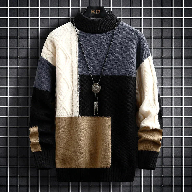 Julian™ - Color Block Knitted Sweater