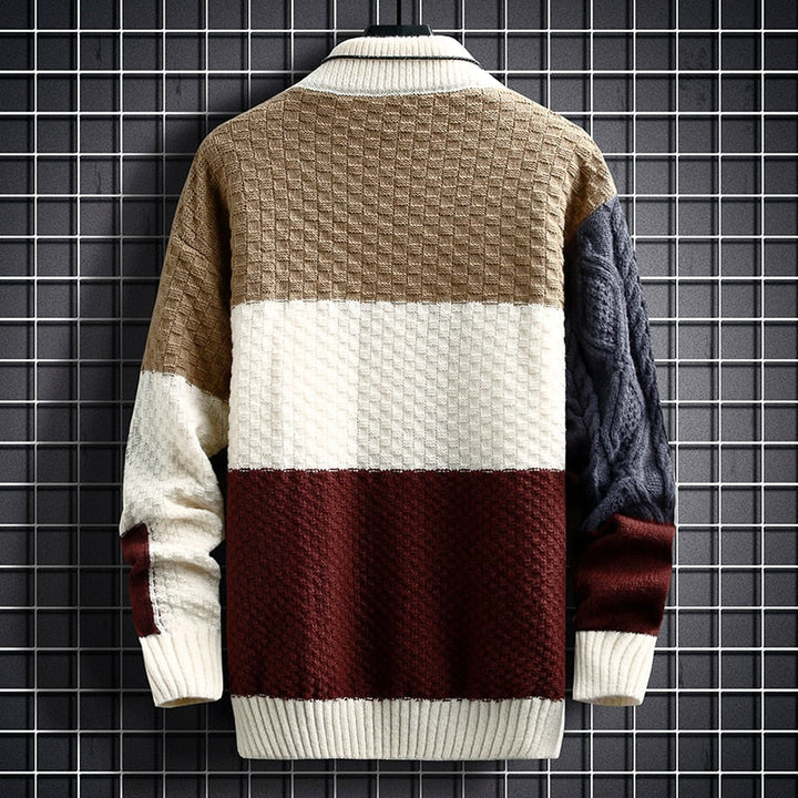 Julian™ - Color Block Knitted Sweater