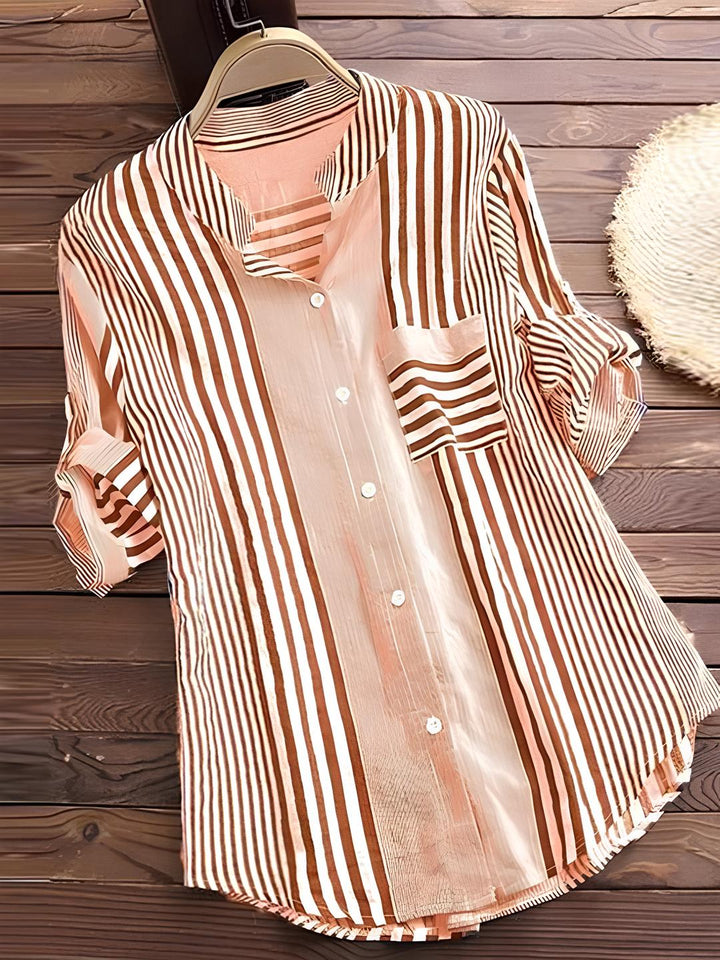 Demie™ Striped Shirt Cairns Closet